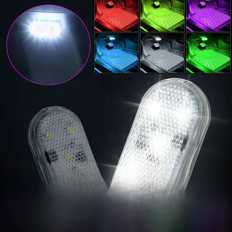 AliExpress - 1pc capteur tactile USB LED lumière intérieure lampe à LED voiture plafonnier lampe de lecture décorations de voiture toit éclairage 