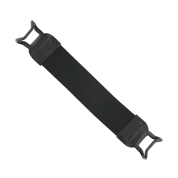 Enhandsmanövrerad Handrem Hållare Säkerhetsfingergrepp Stretch Skyddande Läderbälte Gåva för Pad Tablet E-läsare