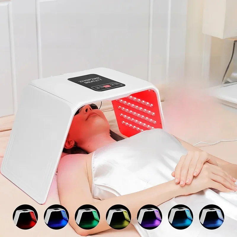 AliExpress - 160 LEDs faltbar 7 Farben LED Photon Maschine Gesicht LED Maske PDT Maschine Heimgebrauch Schönheitssalon LED Gesichts Körper SPA Maske 