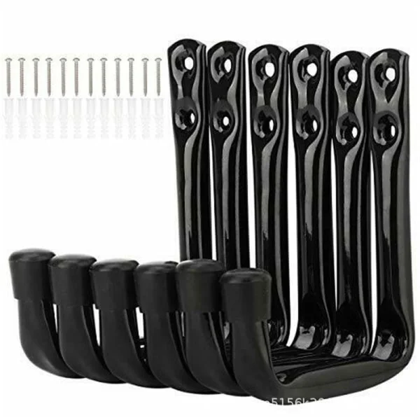 6-pack, Heavy Duty Storage Hooks, Tool Storage Box with EVA Foam