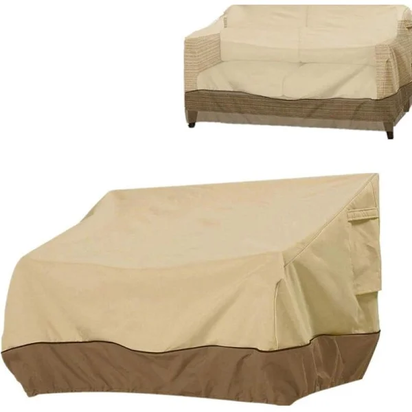 3-seater Outdoor Sofa Cover Waterproof Windproof Dustproof Garden Sofa Cover 193 x 83 x 84 cm