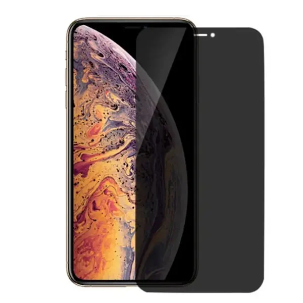 iPhone 11 PRO / iPhone X / iPhone XS Skärmskydd Privacy i Premium Härdat Glas