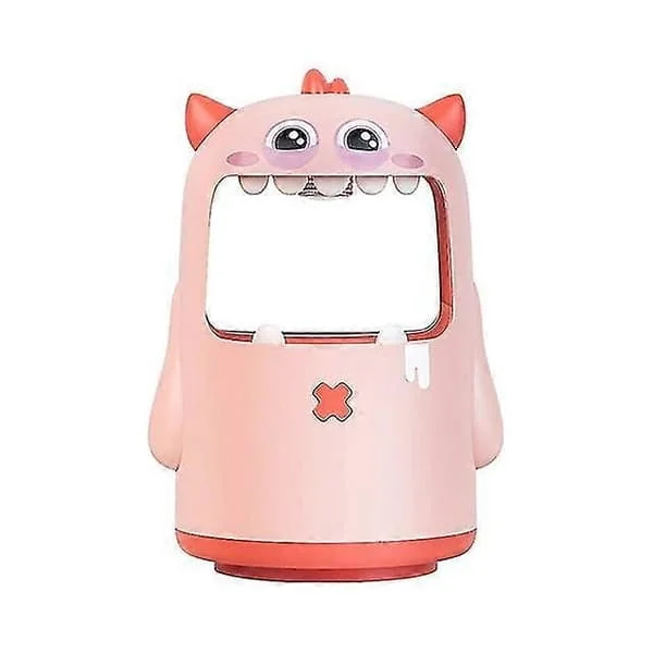 USB Liten Monster Myggdödande Lampa Lätt Beröring Fysisk Tyst Myggfångare För Sommar Hushåll Sovrum Vardagsrum Rosa