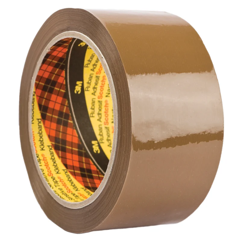 3M Scotch Pakkausteippi 66m x 38mm Ruskea