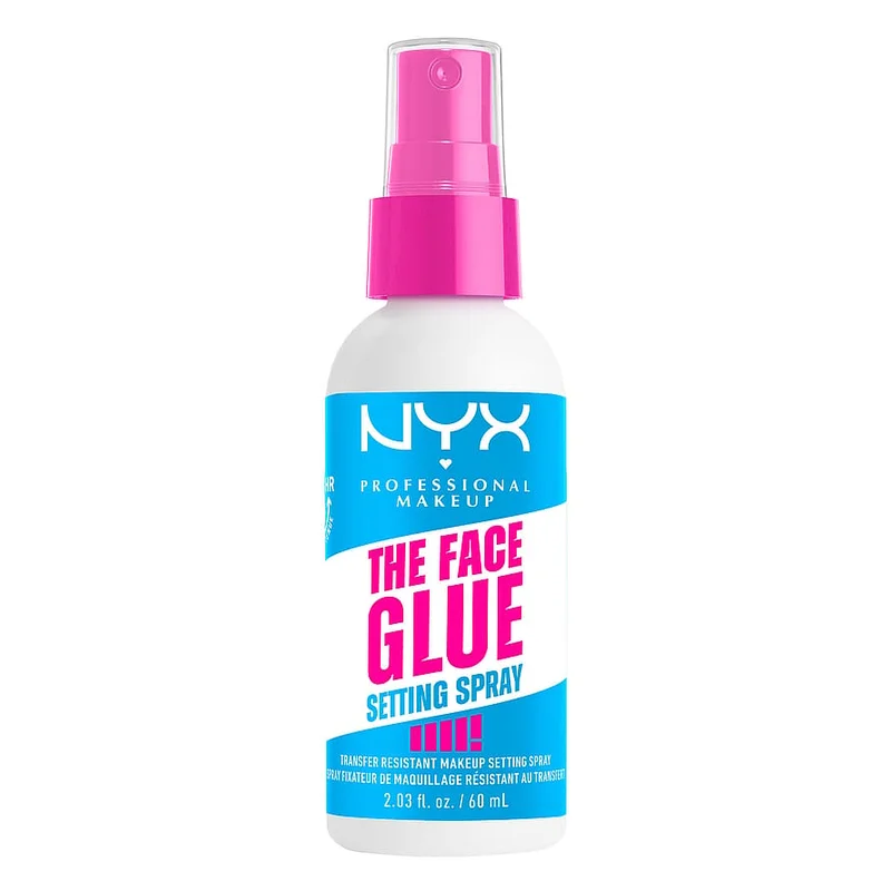 Spar 25% • Køb 2, NYX PROFESSIONAL MAKEUP The Face Glue Setting Spray 60 ml, Makeup, Ansigt, Setting Spray