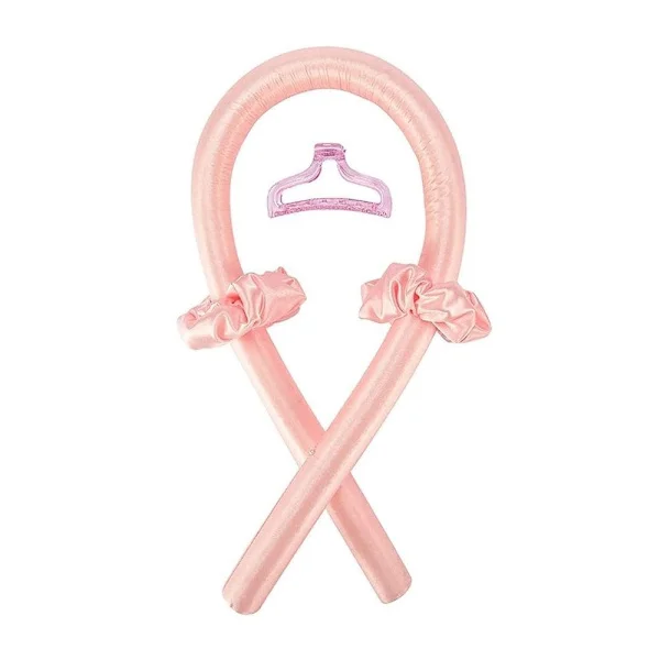 Heatless Hair Curler - Pink