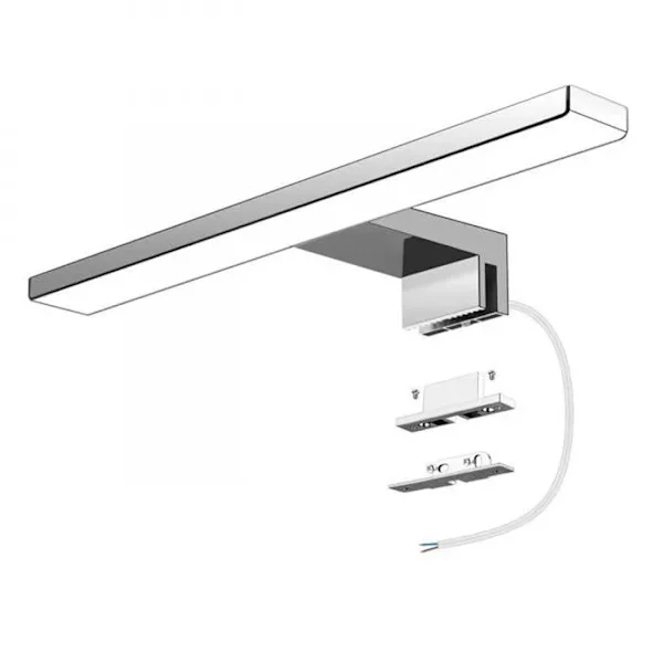 LED Spegel Lampa Badrum 5W, Badrumsbelysning 30cm Kallvit 6000K, Vattentät Vägglampa IP44
