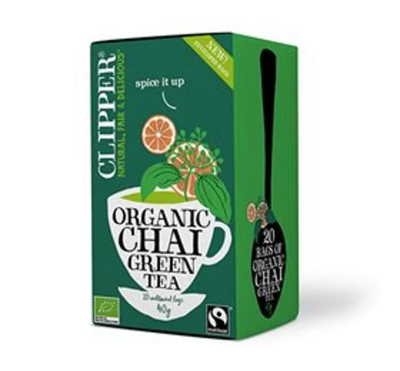 3 for 2 - Clipper Grøn Te Chai Ø 20 breve, Helse & Madvarer, Te, Grøn Te