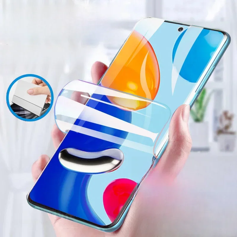 AliExpress - Film Hydrogel 1/4 pièces pour Redmi Note 14 13 12 10 11 9 Pro Plus 5G, protecteur d'écran pour 13C 12C 10C A1 9C Note 11S 10S 7 8 T Pro