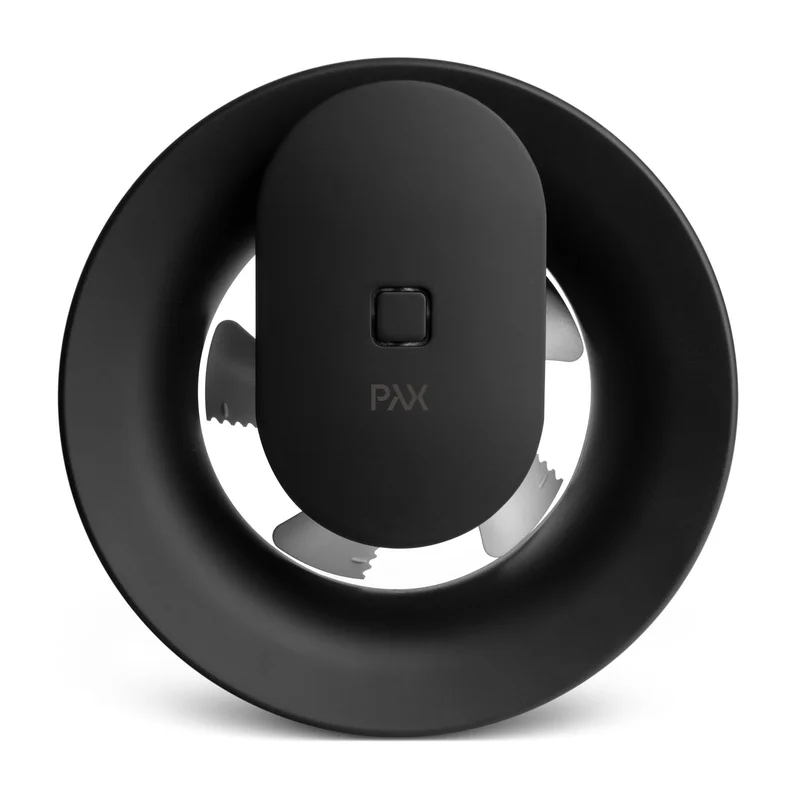 PAX Calima Badrumsfläkt helautomatisk svart, Ventilation