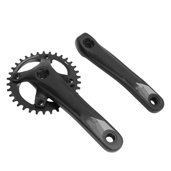 Bolany 34T Bike Single Crankset 104 BCD 7-12 Speed ​​Square Hole Crank Bike Crank Arm Set för cykeltillbehör