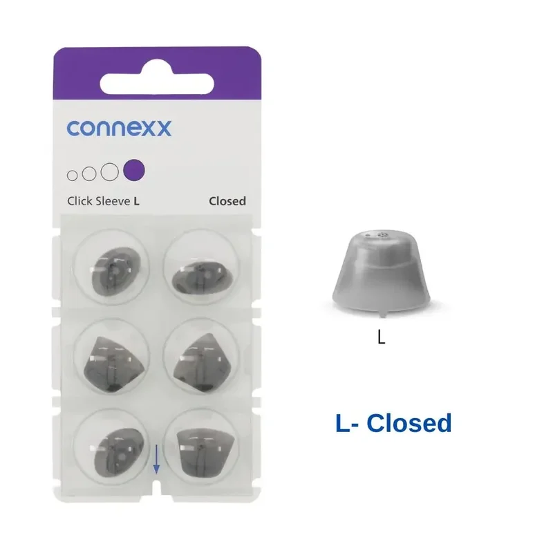 AliExpress - Appareil auditif Siemens Signia Rexton Vibe, connexion à dôme ouvert, manchon clic, embouts ventilés pour ajustement ouvert et aide 