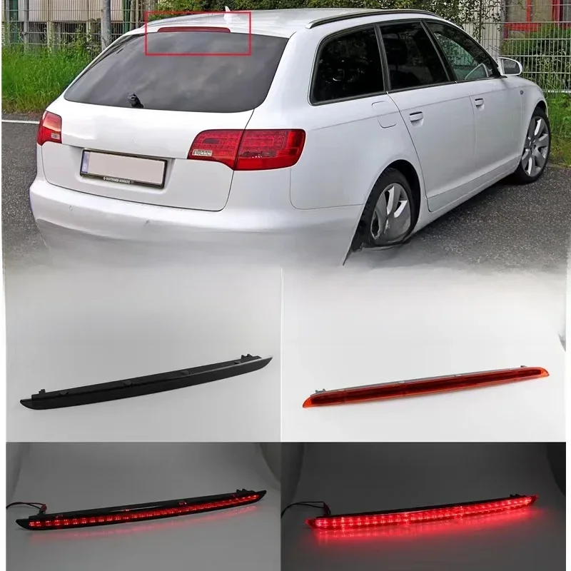 AliExpress - 4F 9945097 Pour Audi A6 4F AVANT RS6 S6 C6 2005-2011 feu arrière de voiture haut montage LED troisième assemblage frein arrière assemblée