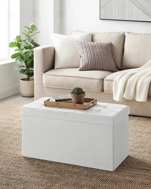 AliExpress - SONGMICS Sitzhocker sitzhocker, Sitzbank mit Stauraum, Sitztruhe mit Klappdeckel