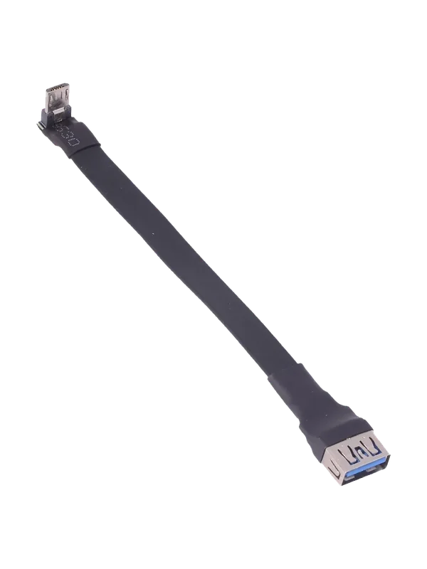 AliExpress - Micro usb otg band kabel doppelt abgewinkelt usb 2,0 typ-a weiblich zu micro-b männlich otg flach fpv netz kabel 90 rechtwinklig