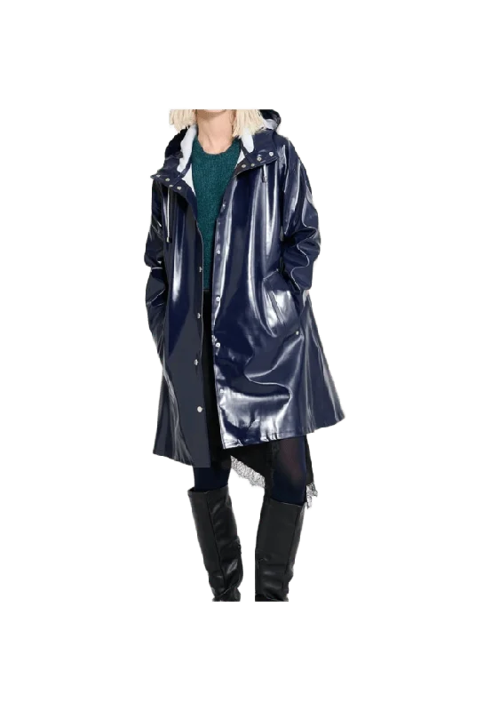 Stutterheim Mosebacke Opal Raincoat Jackor Dam Blå S