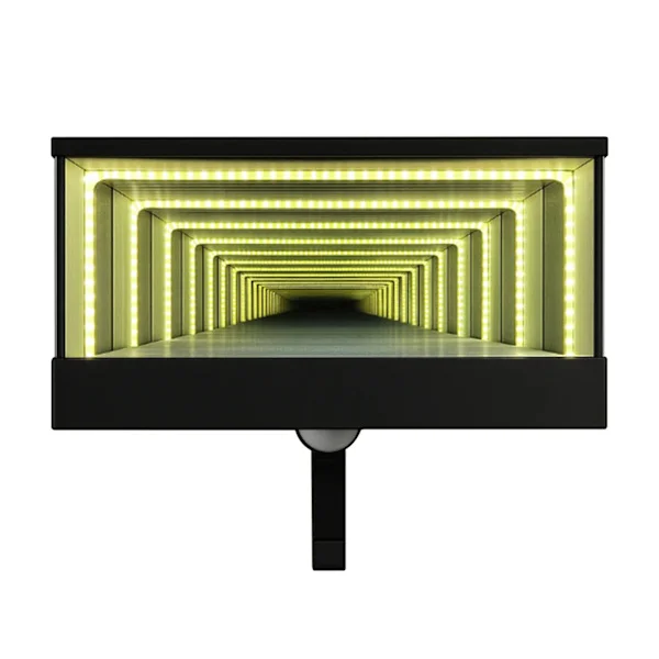 Infinitys LED Garasje Nøkkelholder Veggfeste LED Modellbil Utstillingsboks Bilnøkkelholder Organizer Med LED-lys
