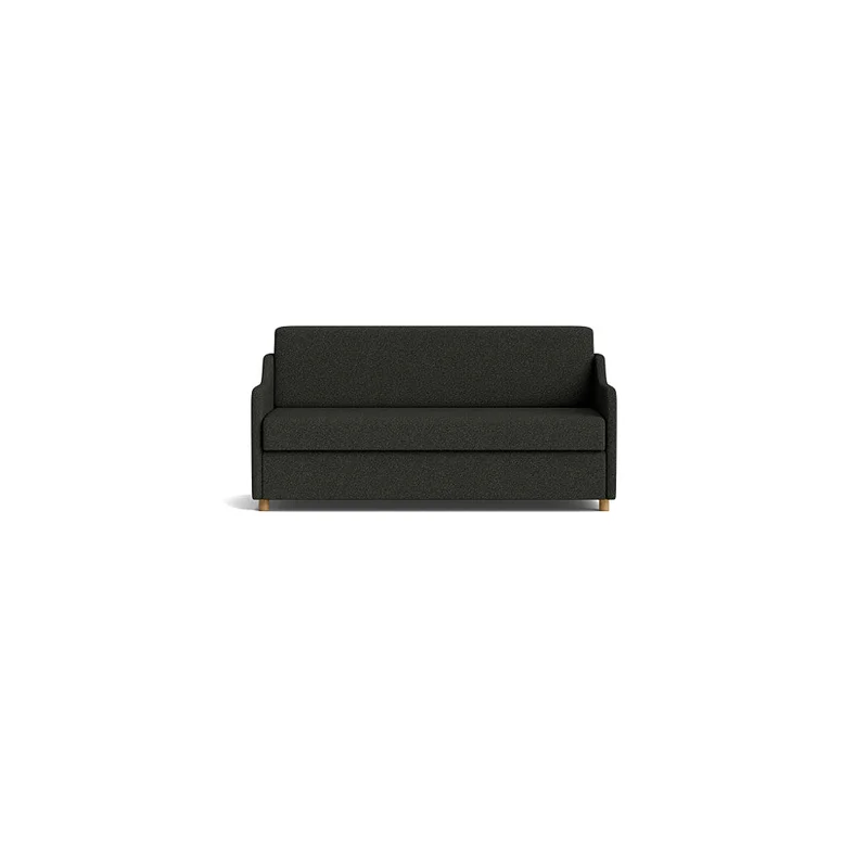 Lungo 2 personers sovesofa - Bouclé Antracit - 153x91x76,5 - Sofa, sovesofa