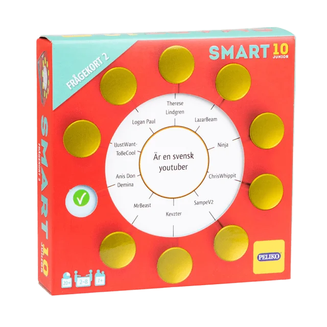 MINDTWISTER SMART10 Frågekort Junior Spel & pussel Unisex ONESIZE