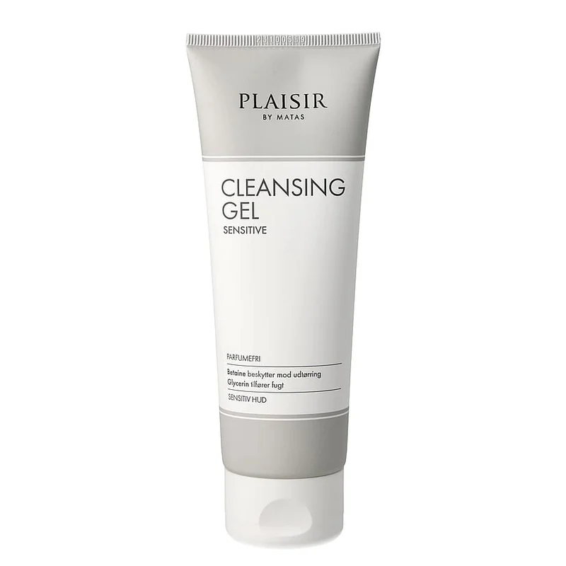 Spar 30% • Køb 2, Plaisir Sensitive Cleansing Gel 125 ml, Hudpleje, Renseprodukter, Rens & Vask