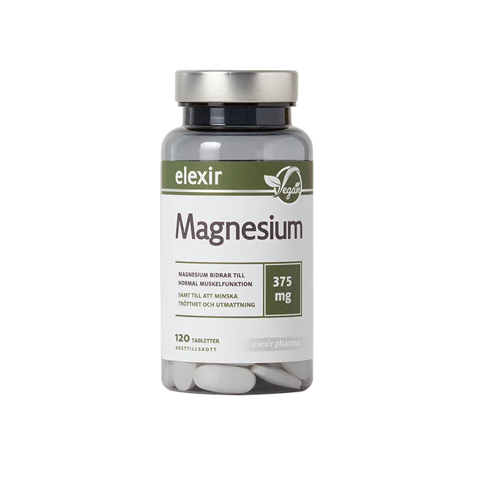 Elexir Pharma Magnesium 375 mg 120 tabletter