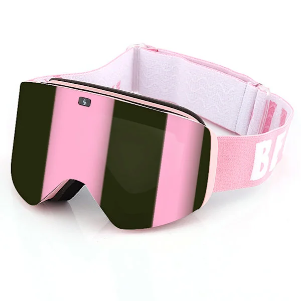 Magnetic Ski Goggles Snowboard Winter Snow Lens Double Layer Anti-fog Ski Goggles UV for Protection Skating Glasses