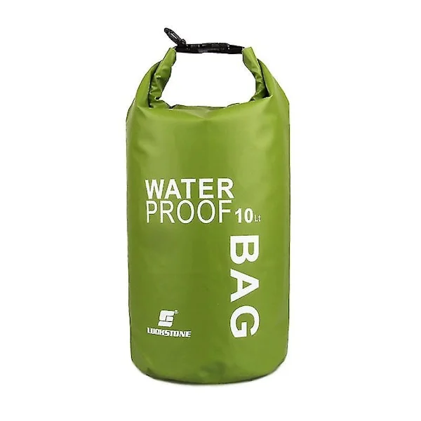 Vandtæt Dry Bag 2l 5l 10l 15l Pvc Rygsæk Flydende Sejlads Rafting Kajakroning Camping Vandring Flod Svømning Rejsetaske Pose