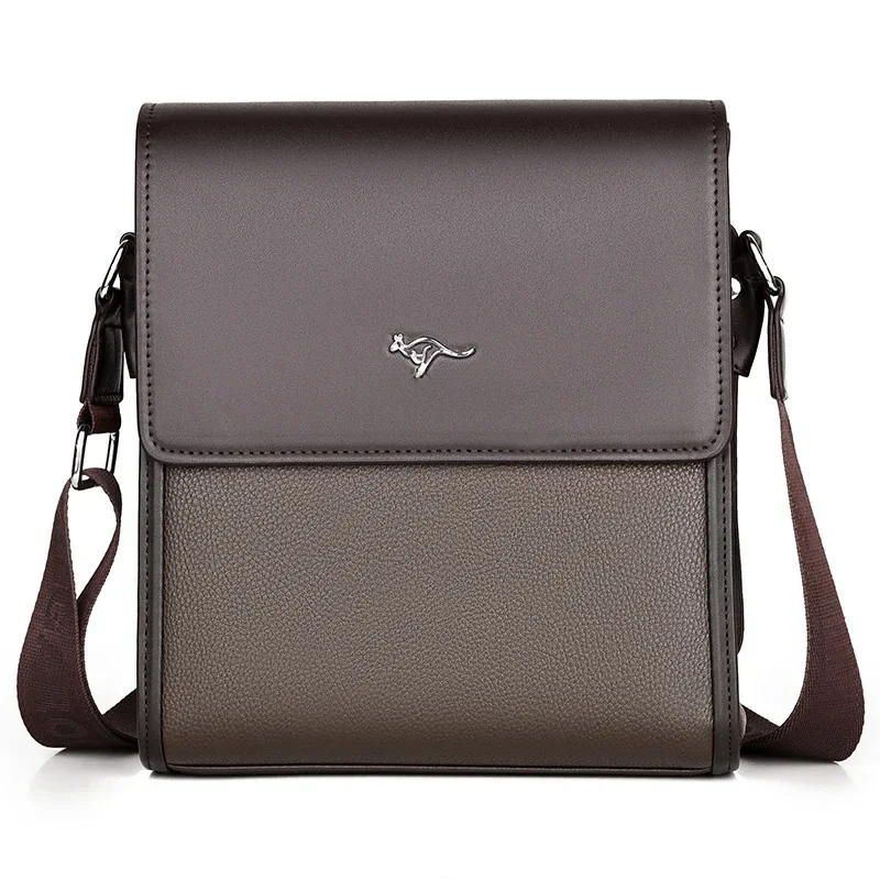 AliExpress - Marque de luxe sac de messager hommes en cuir côté sac à bandoulière pour hommes d'affaires bureau sac de travail homme porte-documents 