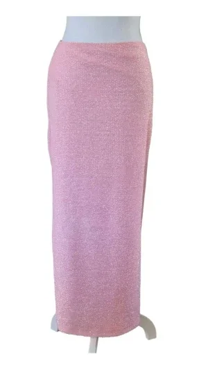 Rosa festkjol i storlek S. Nypris 399 kr