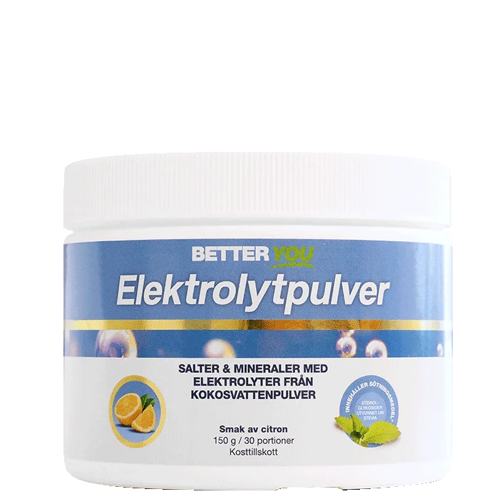 Better You Elektrolyyttijauhe Sitruuna 150g