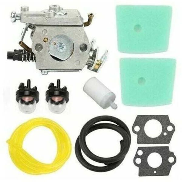 Husqvarna 123L 323L 325 326 323 Grästrimmer Förgasare Reparationssats – Kompatibel med Husqvarna