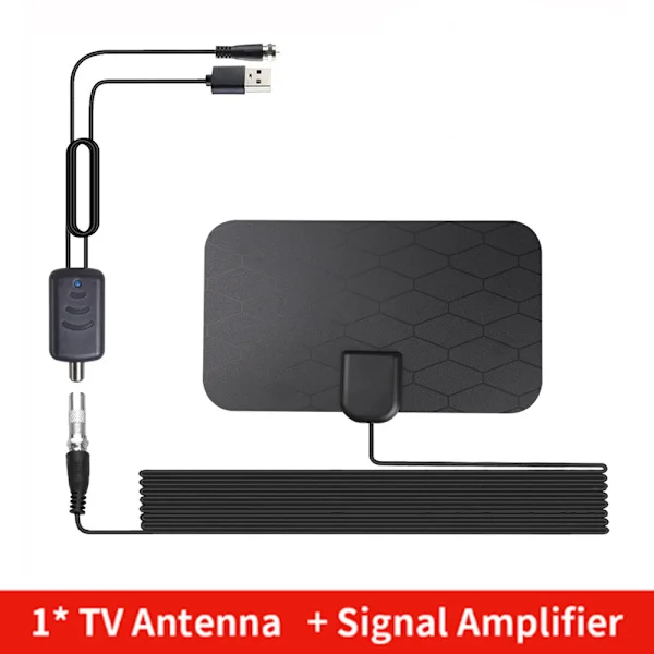 3000miles 1080p HD Digitaalinen TV-antenni DVB-T2 TV-antenni vahvistimella