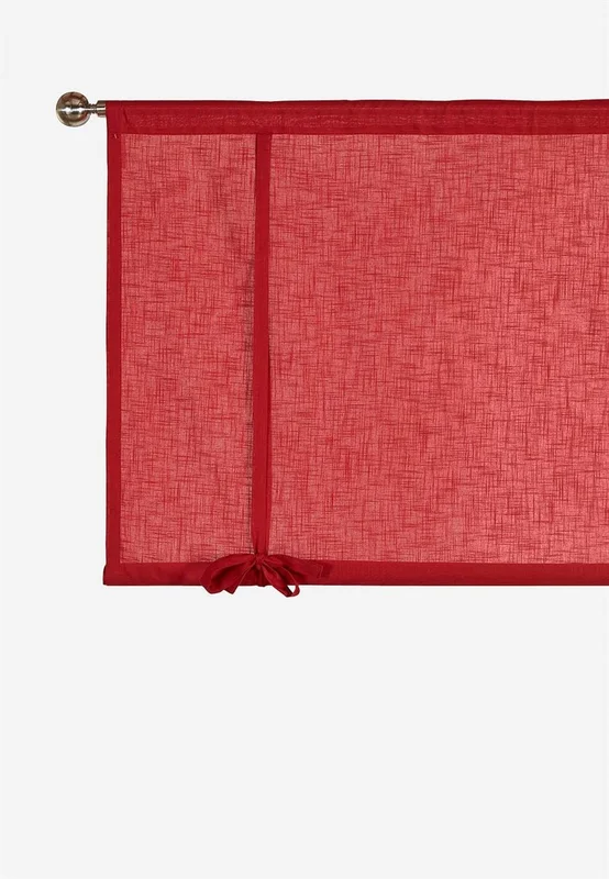 Cellbes of Sweden - Liftgardin Ebbe i rød i størrelse 80 x 100 cm