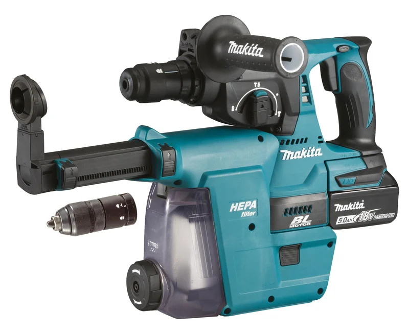 Makita DHR243RTJW Borhammer med batteri og lader, Maskiner