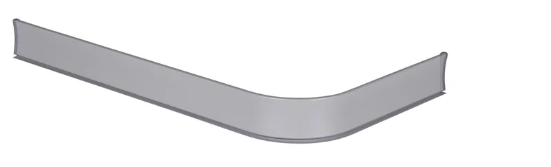 Leijma 8204 Duschsarg vinkel, silver, 93x170 cm Vänster, Badrum