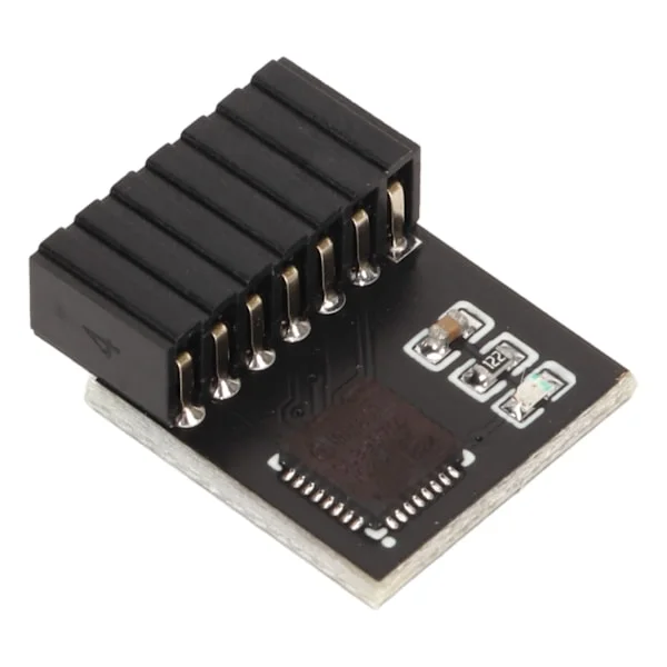 TPM 2.0 Modul 14 Pin SPI Kryptering Säker Lagring Fjärrkortsystem för ASUS Moderkort Windows 11