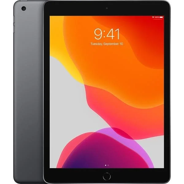 iPad 10.2" 32GB (7th Gen) - 1 År Garanti Begagnad i Nyskick - Svart