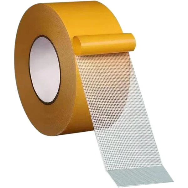 1 rulle halkskyddstejp för mattor - 20 m × 5 cm - Superstark dubbelhäftande tejp - Mattklistermärke - Lämplig för mattor och golv - Lätt att använda