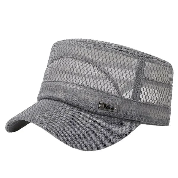 Justerbara solhattar utomhus mesh cap Andas Snapbacks hattar