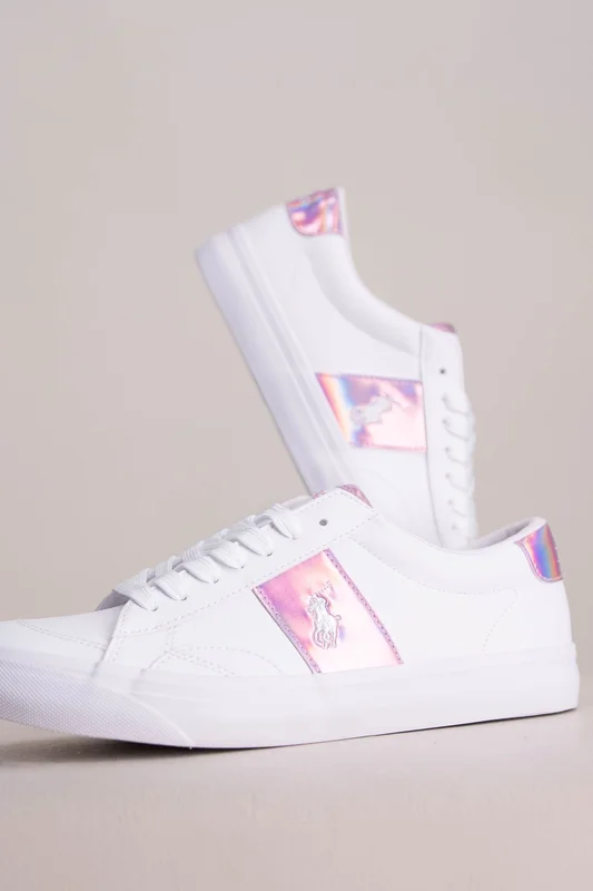 Polo Ralph Lauren RYLEY Wit Schoenen Meisjes - Kids Brand Store