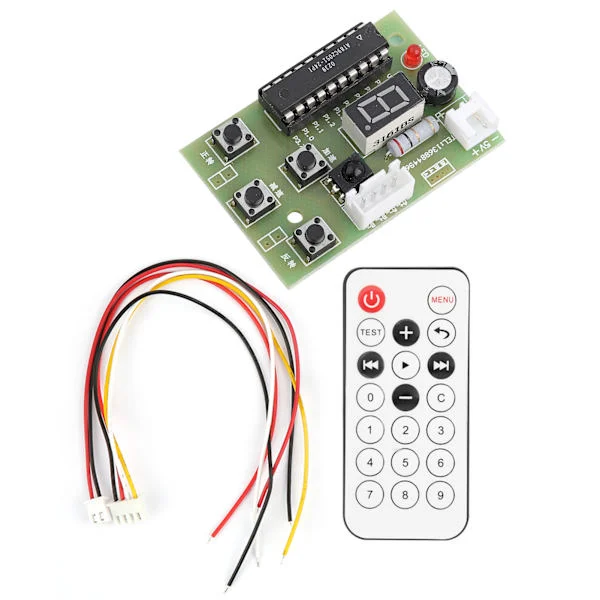Adjustable Stepper Motor DC 4-6V 2-Phase 4-Wire With Remote Control