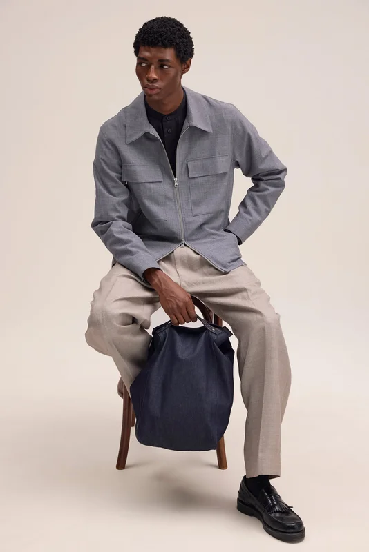 NN.07 Grip Tote Bag Male Cotton