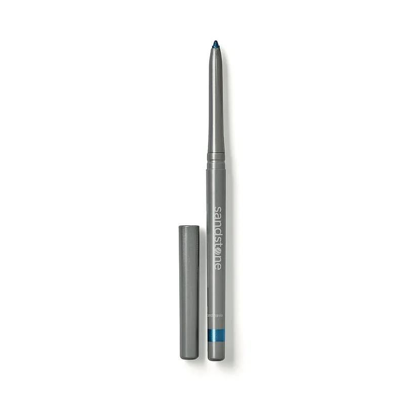 Sandstone Waterproof Metallic Eyeliner 81 Blue Ice, Makeup, Øjne, Eyeliner