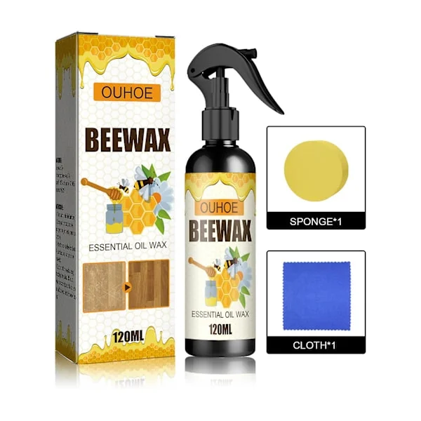 Naturlig Mikromodularisert Bivoks Spray, Bivoks Møbelpolish Og Renere Bivoks Møbelpolish Bivoks Spray (FMY)