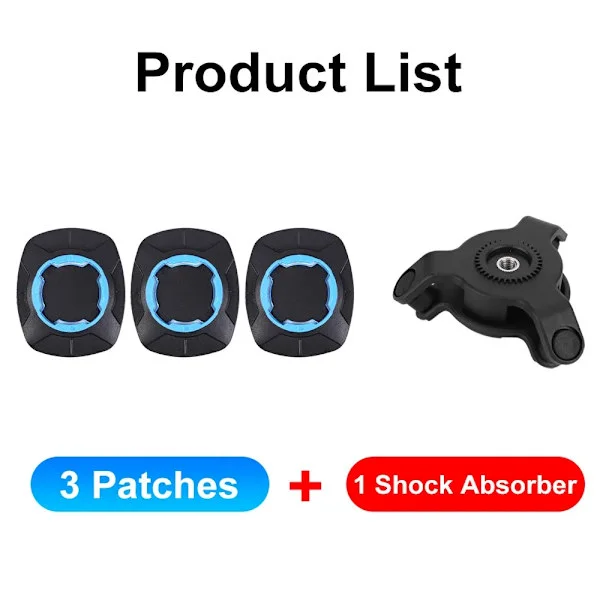 [KK]QUAD-LOCK Motorsykkel Sykkel Telefonholder Stativ Sykkel Telefonholder Sykkelholder 360° Roterbar Navigasjonsstøtte Sikkerhetsfeste
