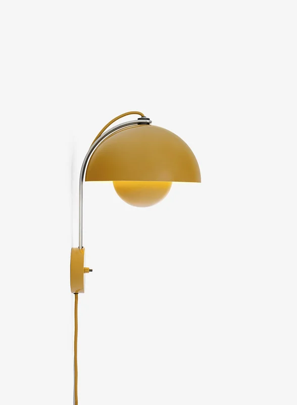 &tradition Flowerpot VP8 vegglampe - sennep
