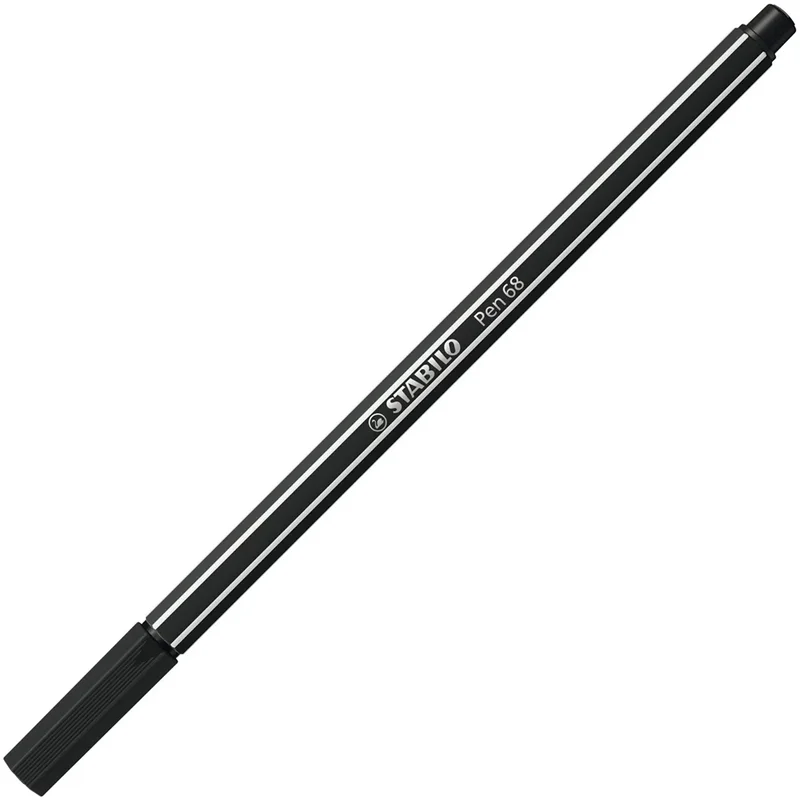 Stabilo Pen 68 Kuitukärkikynä #46 Musta