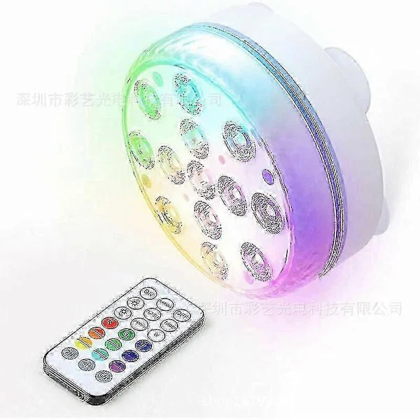 Lay-z-spa LED Boblebad Lys Tilbehør 7 Farger Undervannslys [DB]