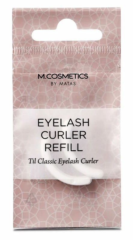 M.COSMETICS Bacis Eyelash Curler Refill 2 stk., Makeup, Øjenvipper, Øjenvippebukkere