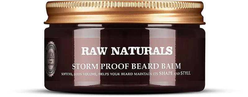 Raw Naturals Storm Proof Beard Balm 100 ml, Mænd, Skægpleje, Beard Balm